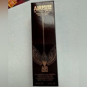 Charlotte Tilbury Setting Spray Box in Black and Gold